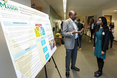 poster presentation at conference