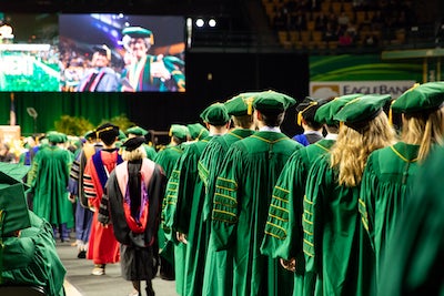 Commencement procession