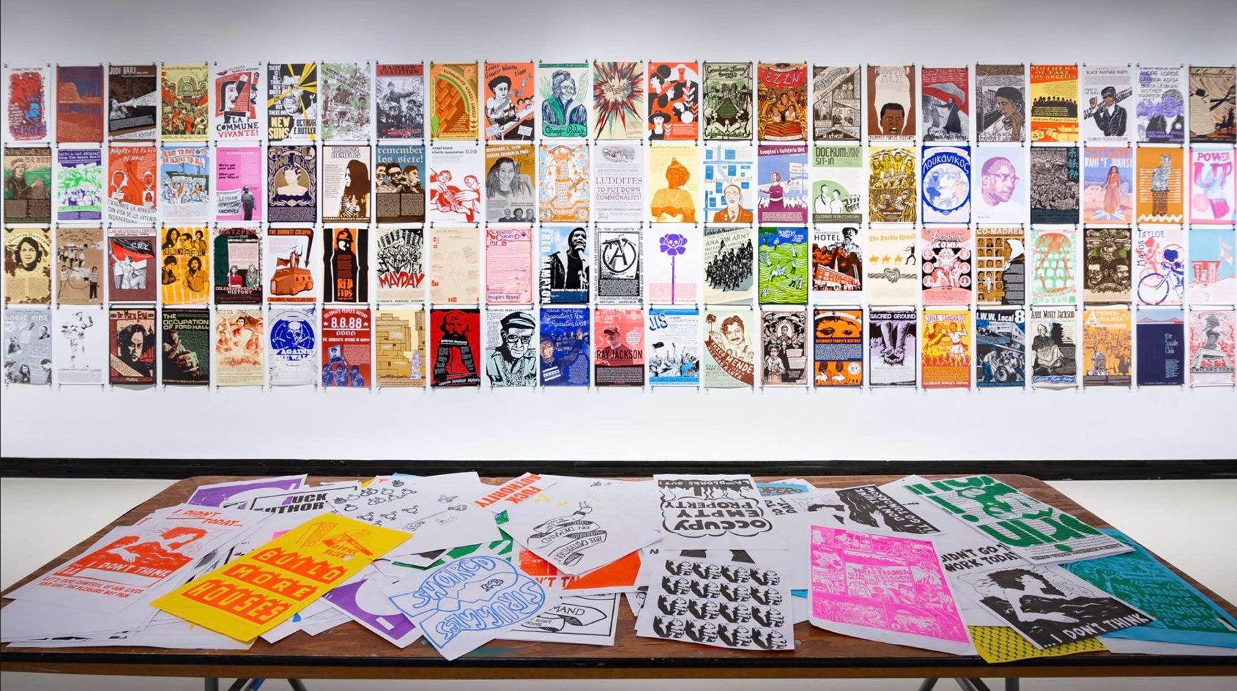 Graphic Liberation Exhibition in color