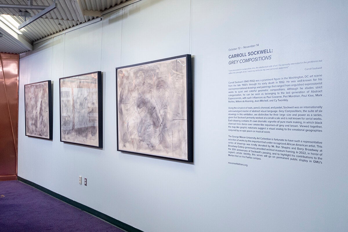 Carroll Sockwell Exhibition Gray Compositions
