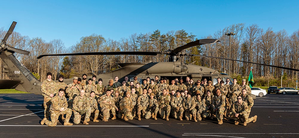 Mason ROTC Joint Field Exercise