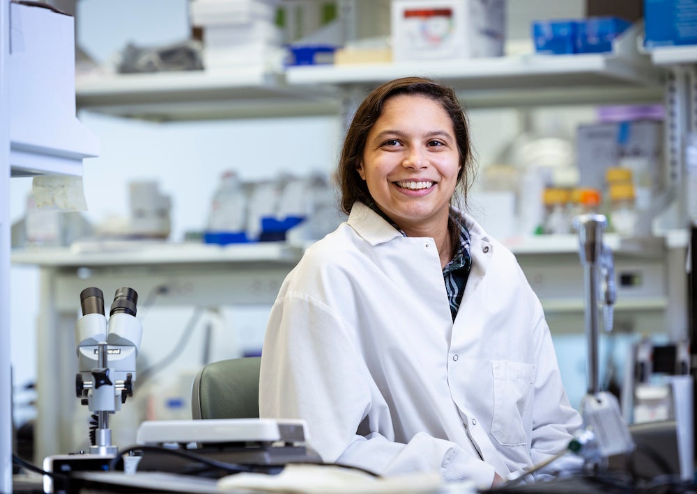 Marissa Howard in her lab
