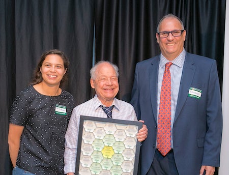 Marissa Howard, Lance Liotta and Dean Miralles at Innovation Awards