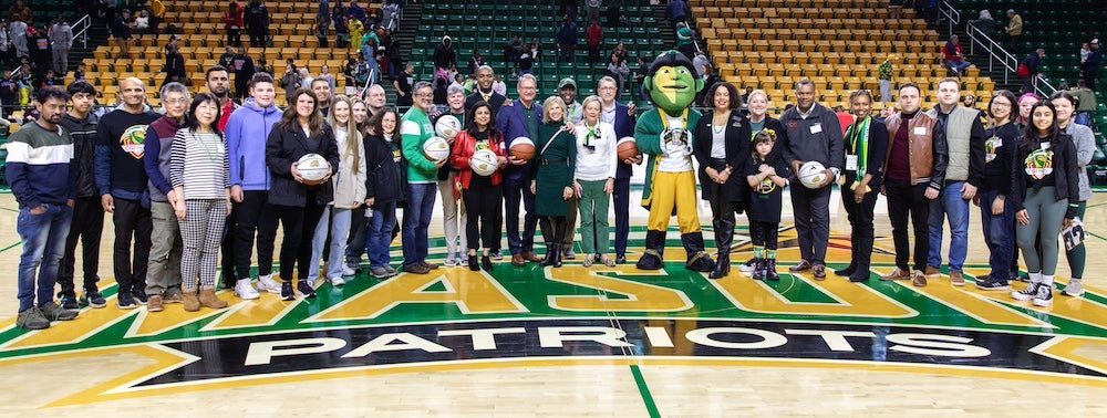 CGI Night at men's basketball game