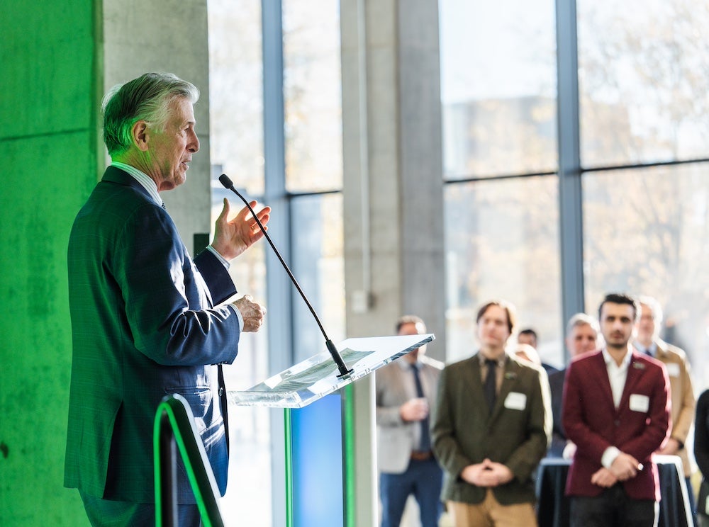 Don Beyer at Fuse opening