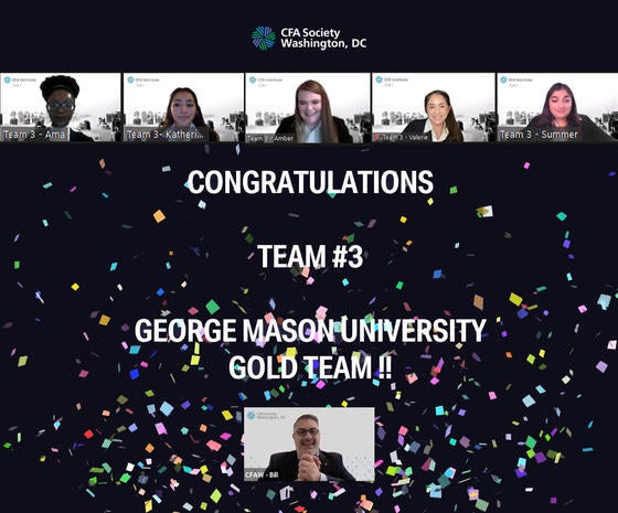 Finance Students Win Award