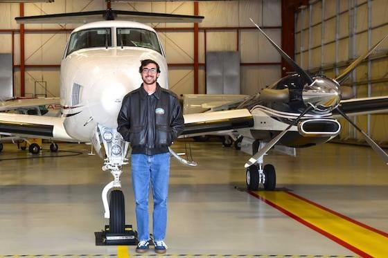 Darius Jack. Photo by Virginia Department of Aviation.