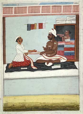 image of an Asian textile