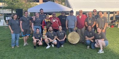 group of people outside