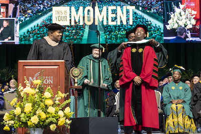 Greg Fowler receives honorary doctor of humane letters