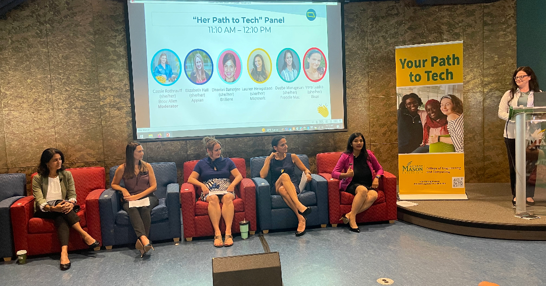 "Her Path to Tech" panel