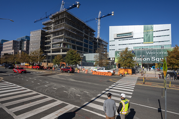 Fuse at Mason Square under construction