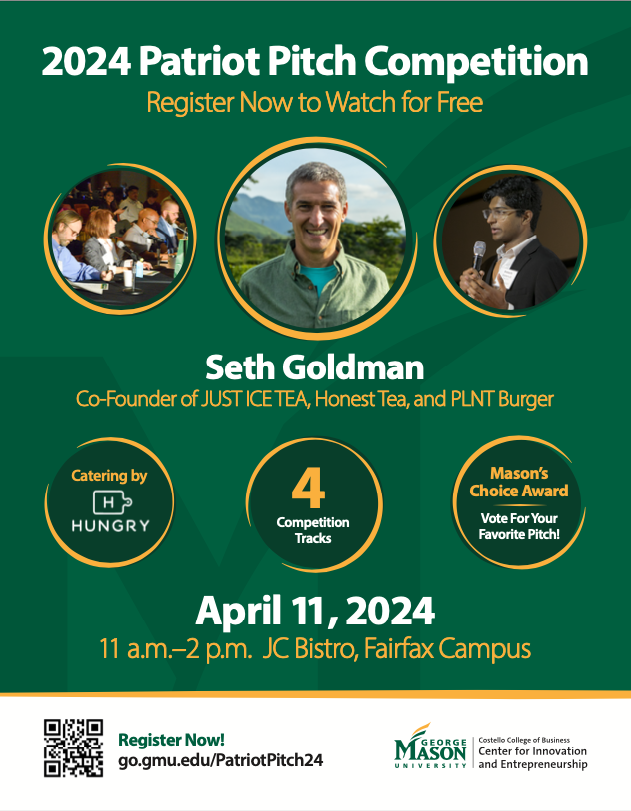 Patriot Pitch Competition Flyer