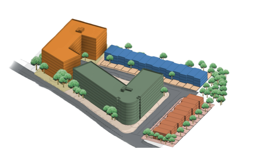 Affordable housing site plan