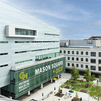 Mason Square in Arlington, Virginia